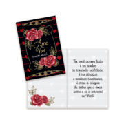 Cartão Amor Pequeno Kit 3 Kit com 10 unidades
