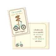 Cartão Pessoas Queridas Pequeno Kit 2 com 10 unidades