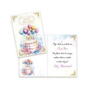 Cartão Aniversário Pequeno Kit 03 com 10 unidades