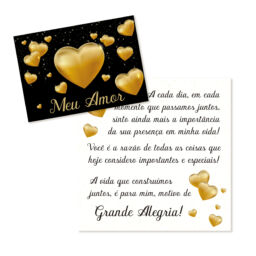 Cartão Dobradura com 12 unidades