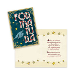 Cartão Grande Misto Kit com 10 unidades