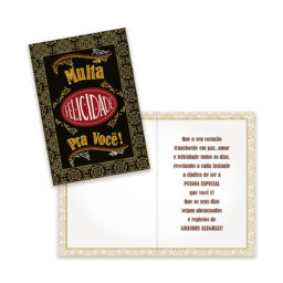 Cartão Grande Misto Kit com 10 unidades