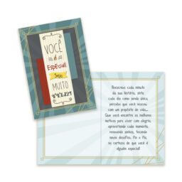 Cartão Grande Misto Kit com 10 unidades