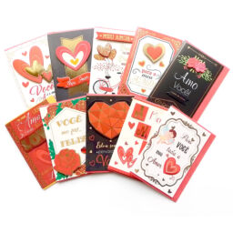 Cartão Amor Pequeno Kit 2 com 10 unidades