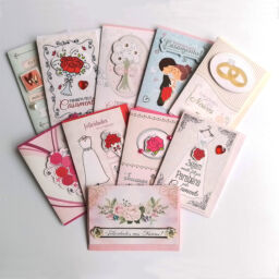 Cartão Casamento Pequeno Kit 01 – com 10 unidades