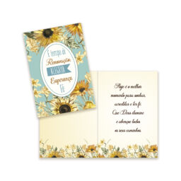 Cartão Páscoa Pequeno Kit com 10 unidades