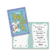 Cartão Páscoa Pequeno Kit com 10 unidades