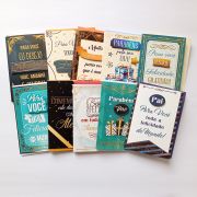 Cartão Dia dos Pais Pequeno Kit com 10 unidades