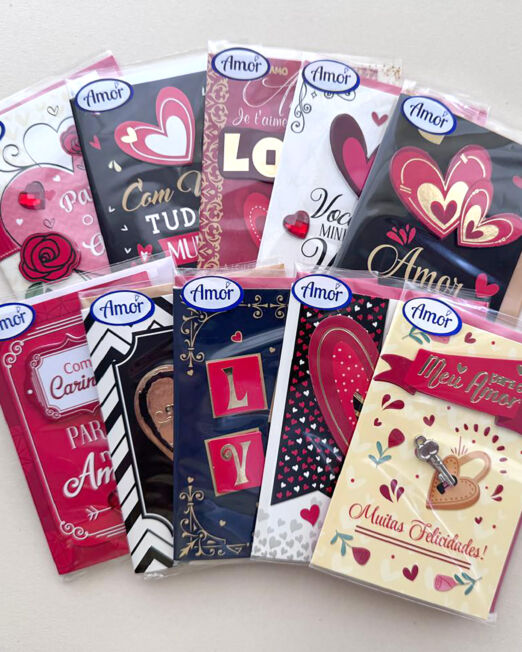 Cartão Amor Pequeno Kit 01