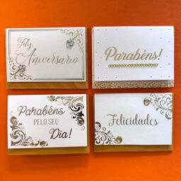 Cartão Pequeno HotStamping – sem texto interno