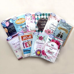 Cartão Pequeno Aniversário Kit 01 com 10 unidades