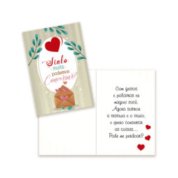 Cartão Pequeno Misto Kit 01 – Com 10 Unidades