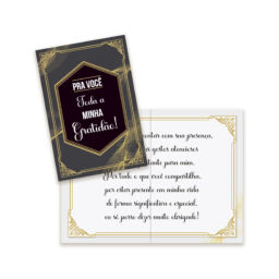 Cartão Pequeno Misto Kit 01 – Com 10 Unidades