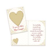 Cartão de Amor Pequeno com 10 unidades Kit 02