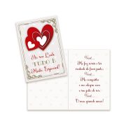Cartão de Amor Pequeno com 10 unidades Kit 02