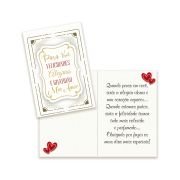 Cartão de Amor Pequeno com 10 unidades Kit 02