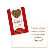Cartão de Amor Pequeno com 10 unidades Kit 02