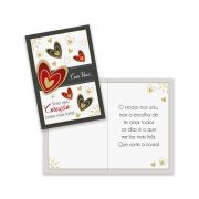 Cartão de Amor Pequeno com 10 unidades Kit 02