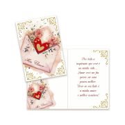 Cartão de Amor Pequeno com 10 unidades Kit 02