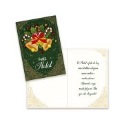 Cartão de Natal Pequeno Kit 01 com 10 unidades