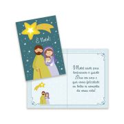 Cartão de Natal Pequeno Kit 01 com 10 unidades