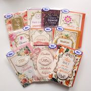 Cartão Pequeno Dia das Mães Kit 02 com 10 unidades