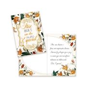 Cartão Pequeno Dia das Mães Kit 02 com 10 unidades