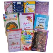 Cartão Grande Aniversário Kit 03 com 10 unidades