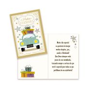 Cartão Grande Aniversário Kit 01 com 10 unidades