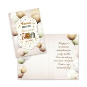 Cartão Grande Aniversário Kit 01 com 10 unidades