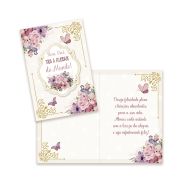 Cartão Grande Dia das Mães Kit 01 com 10 unidades