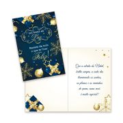 Cartão Grande de Natal Kit 02 com 10 unidades