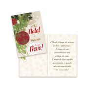 Cartão P Natal Kit 02 com 10 unidades