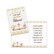 Cartões Pequenos Religiosos Kit 01 com 10 unidades
