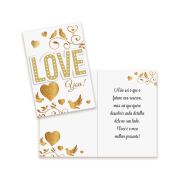 Cartão Pequeno Amor Kit 02 com 10 unidades
