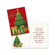 Cartão P Natal Kit 02 com 10 unidades